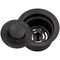 Ruvati Extended Garbage Disposal Flange with Deep Basket and Stopper Gunmetal Black Stainless Steel RVA1052BL - alternate 4